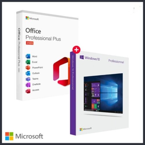 Microsoft Office 2024 Professional Plus + Microsoft Windows 10 Professional (Bundel)